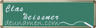 Clas Weissner Visitenkarte